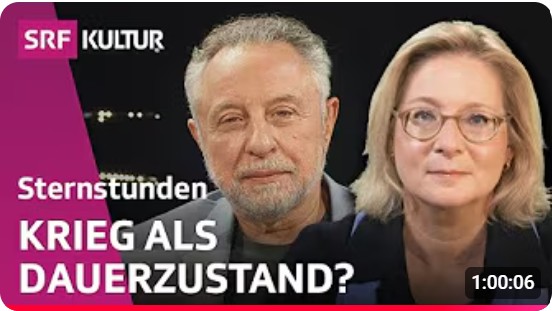 Zu Gast bei SRF Kultur Sternstunden: Muriel Asseburg und José Brunner