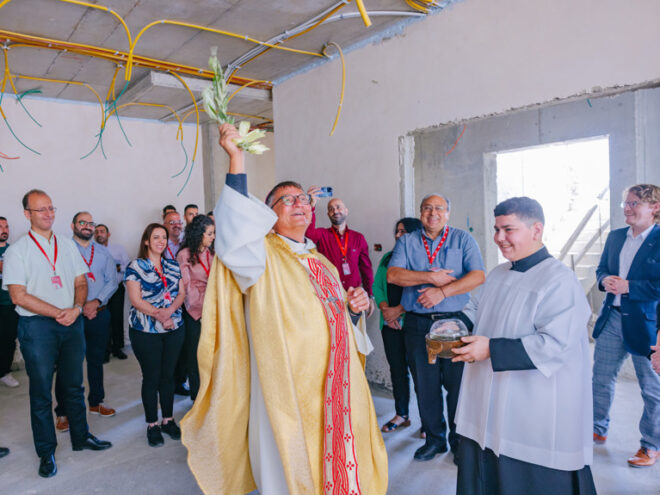 Rohbau der Tageschirurgie gesegnet