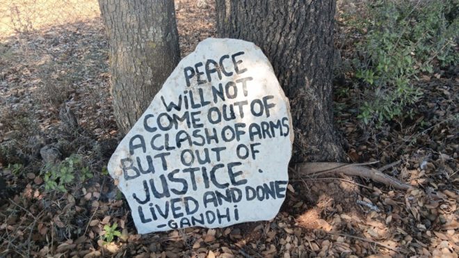 Der gewaltlose Widerstand geht weiter